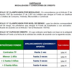 Reglamento de Crédito